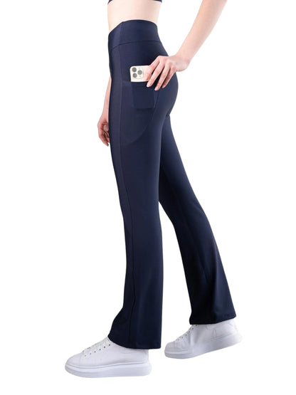 435 - Leggings Évasés Poches - Confort et Style Ultimes ! 🚀💙