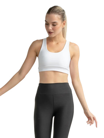 397 Bron Sport Bra in Weiss