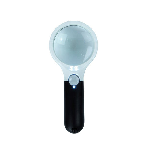 LED Leuchtlupe 3 Dioptrien – COB-LEDs & Rutschhemmender Griff