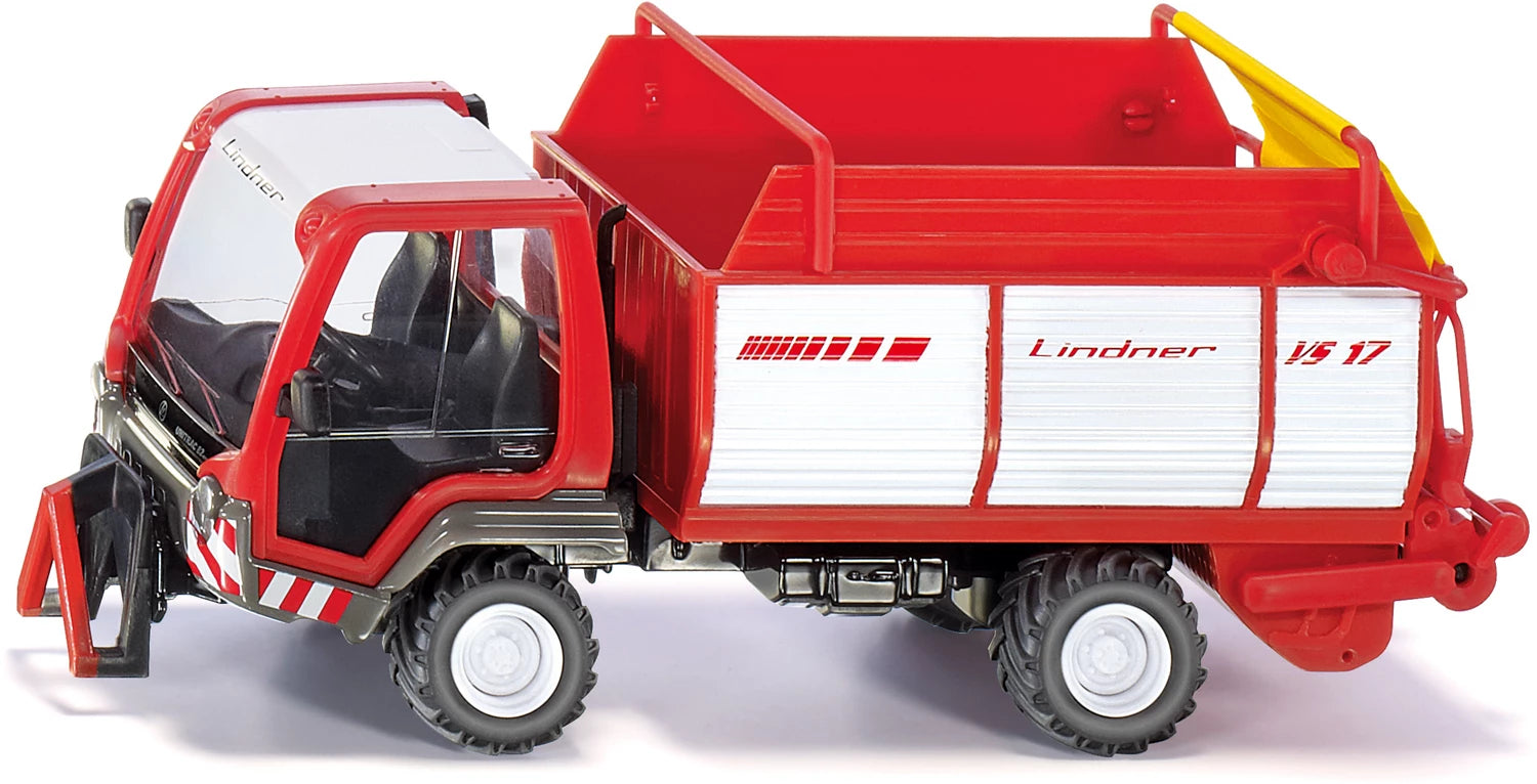 Lindner Unitrac mit Ladewagen