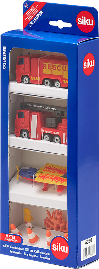 Geschenkset Feuerwehr Brigade