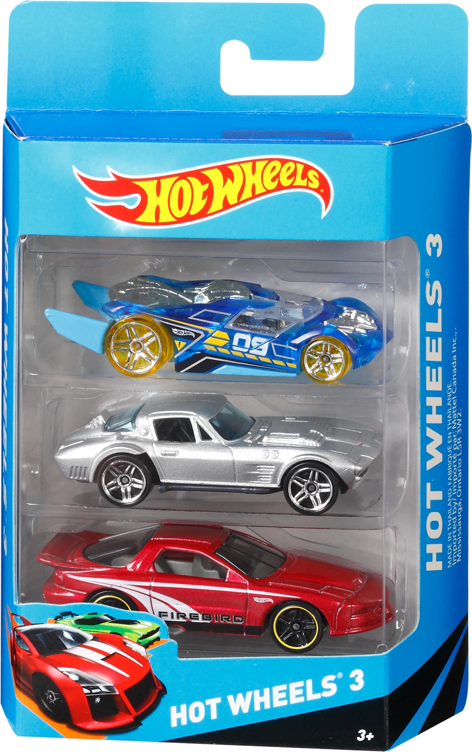 Hot Wheels 3-er Set ass.