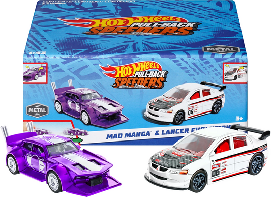 Pull-Back 2er Pack Hot Wheels