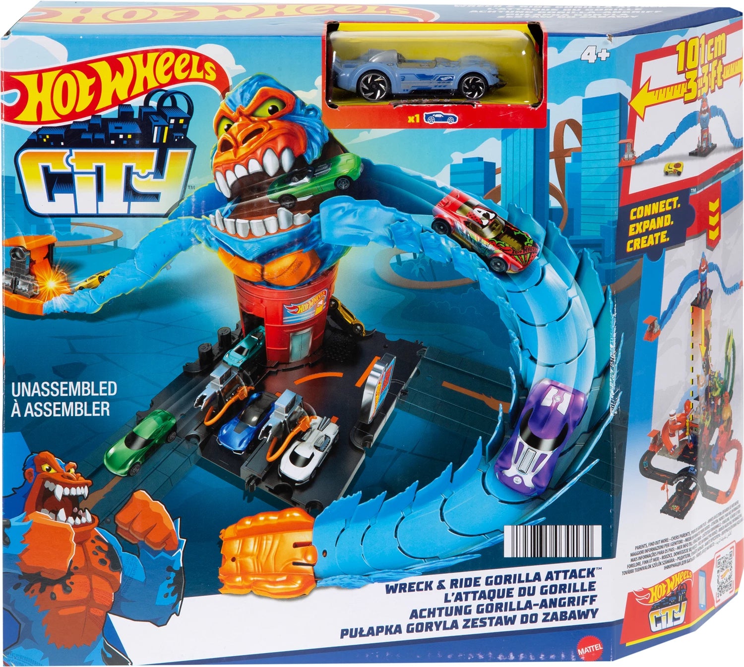 City Gorilla Angriff Hot Wheels