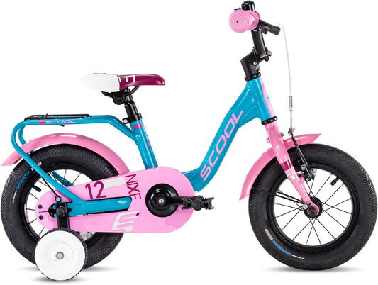 S'COOL | Fahrrad | niXe 12-1S | ocean, pink