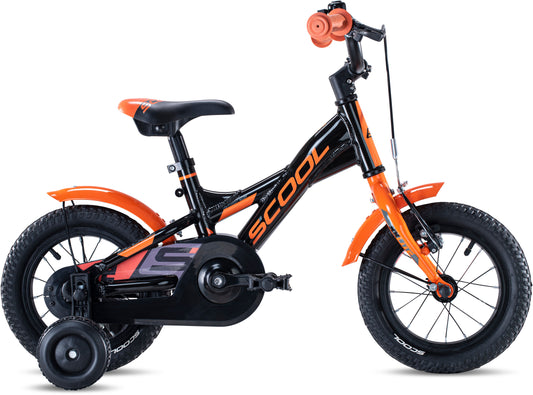 S'COOL | Fahrrad 12 | XXlite alloy | schwarz orange