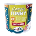 Kinder Stempel Funny Dinosaurier