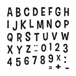 Kinder Stempel Funny Buchstaben & Zahlen