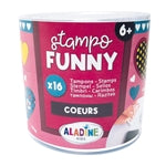 Kinder Stempel Funny Herzen