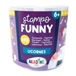 Kinder Stempel Funny Einhorn