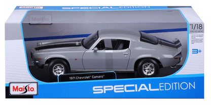 Chevrolet Camaro 1971 grau 1/18