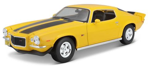 Chevrolet Camaro 1971 gelb 1/18