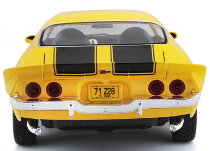 Chevrolet Camaro 1971 gelb 1/18