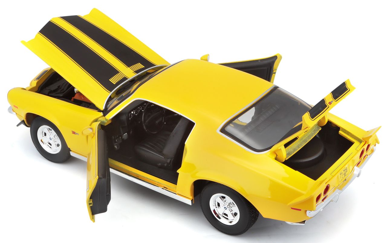 Chevrolet Camaro 1971 gelb 1/18