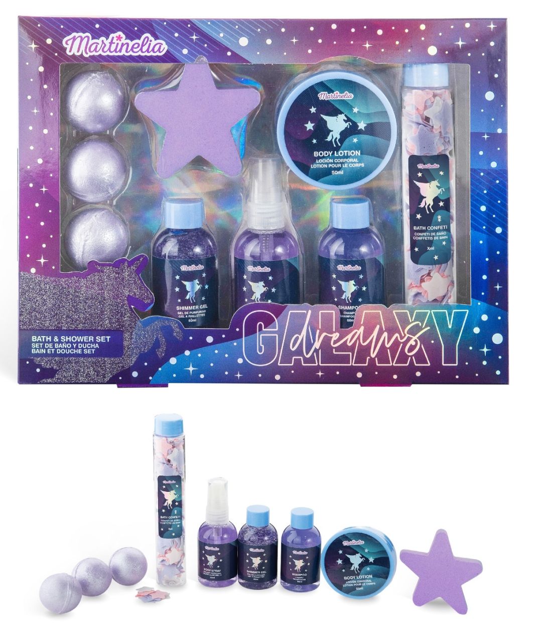 Galaxy Dreams Bath & Shower Set