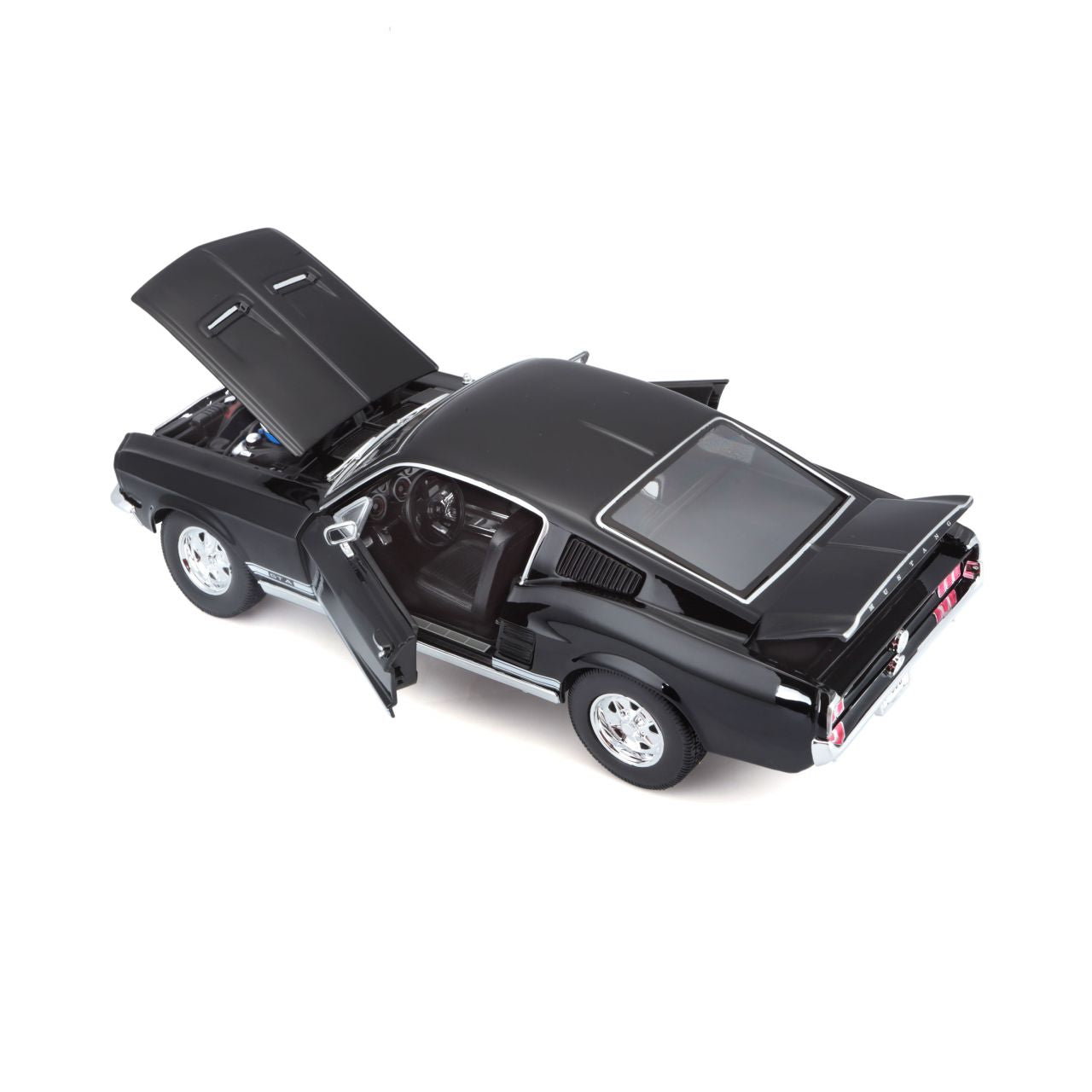 Ford Mustang 1967 1/18 schwarz