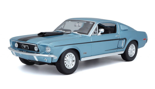 Ford Mustang GT Cobra 1968 blau 1/18