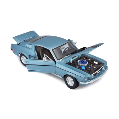 Ford Mustang GT Cobra 1968 blau 1/18