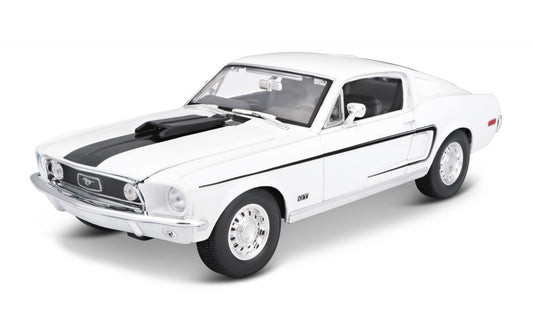 Ford Mustang GT Cobra 1968 weiss 1/18