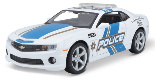 Chevrolet Camaro SS RS 2010 Police Weiss 1/24