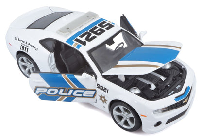 Chevrolet Camaro SS RS 2010 Police Weiss 1/24