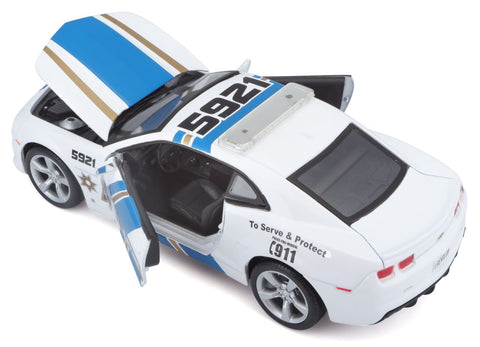 Chevrolet Camaro SS RS 2010 Police Weiss 1/24