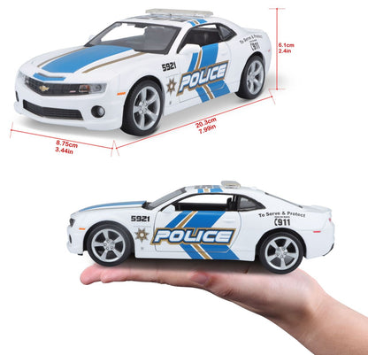 Chevrolet Camaro SS RS 2010 Police Weiss 1/24