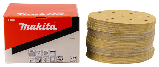 Makita - Sandpaper Ø 150 mm - Smooth Finishes Await! 🛠️✨