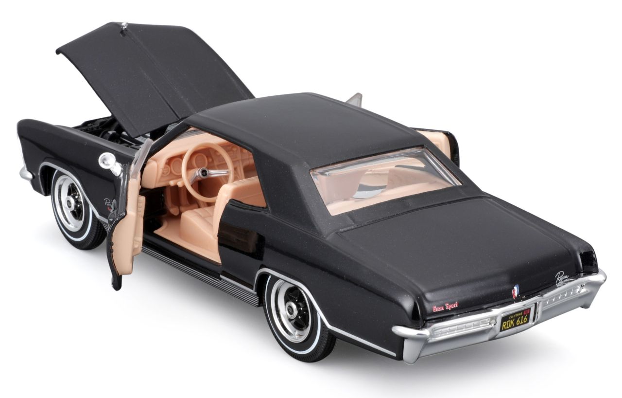 Buick Riviera 1965 1/24 schwarz