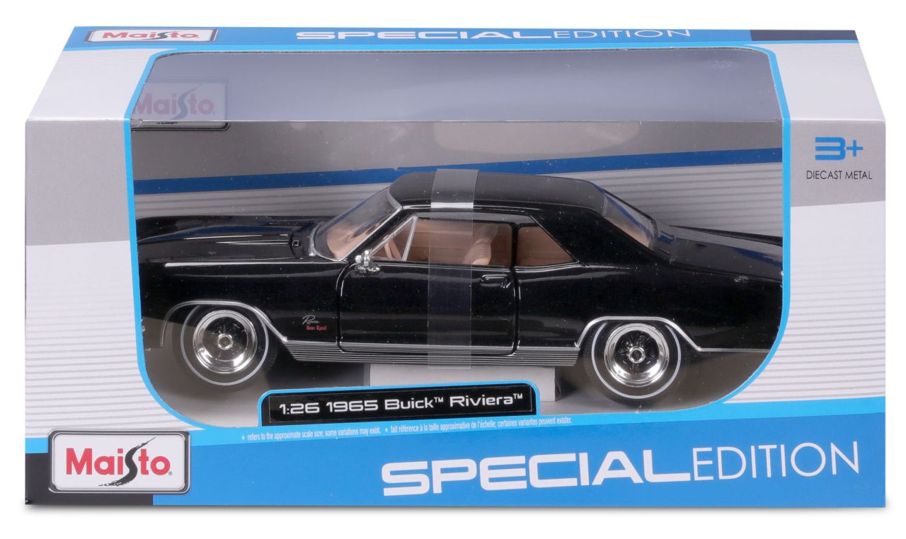 Buick Riviera 1965 1/24 schwarz