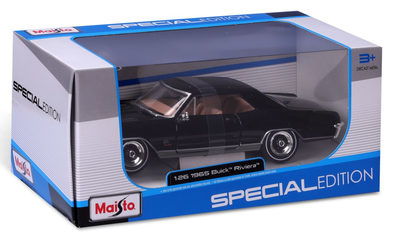 Buick Riviera 1965 1/24 schwarz