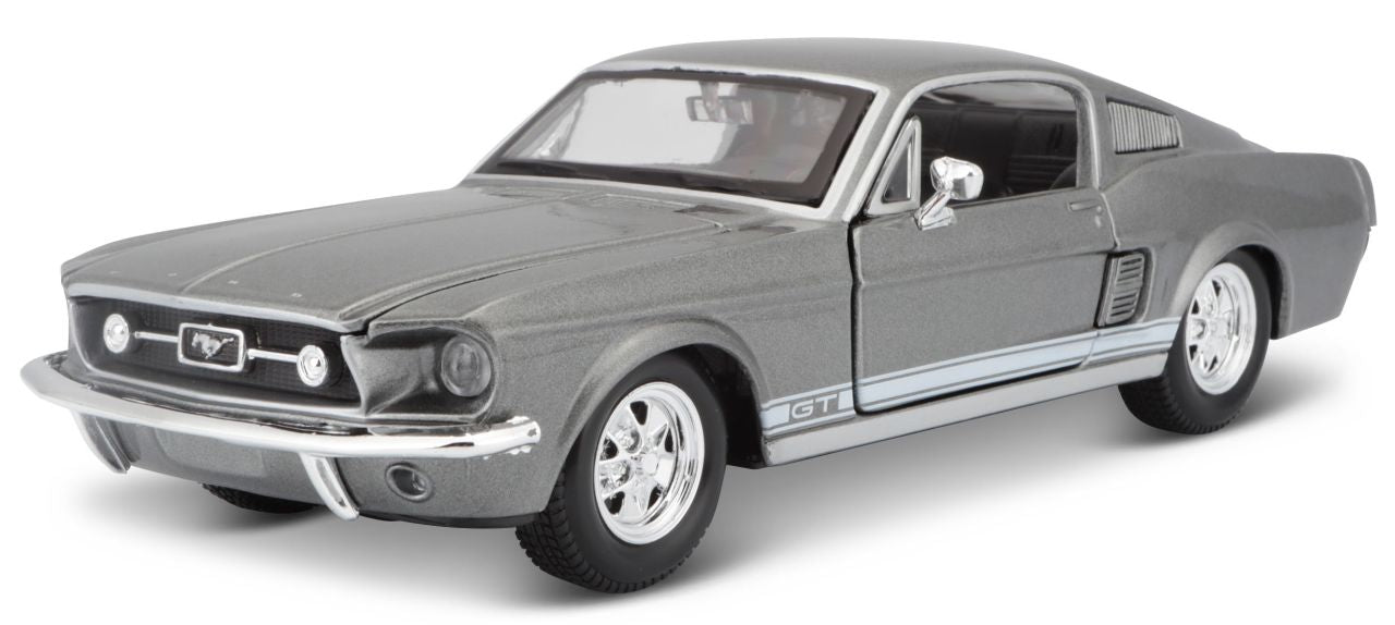 Ford Mustang GT 1967 grau 1/24