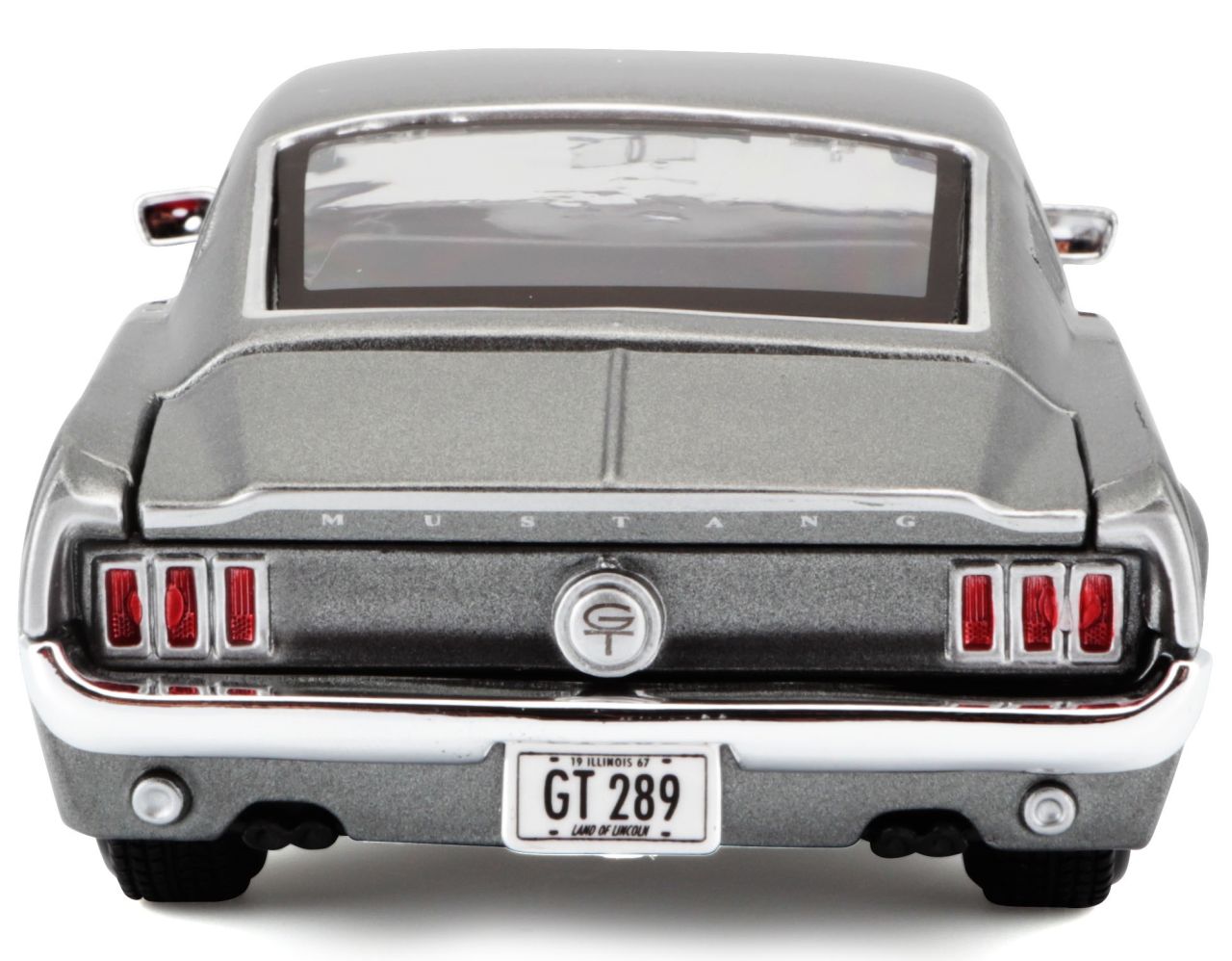 Ford Mustang GT 1967 grau 1/24