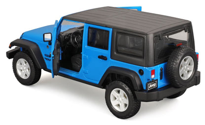 Jeep Wrangler Unlimited 2015 1/24 blau