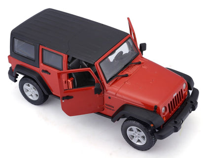 Jeep Wrangler Unlimited 2015 1/24 orange