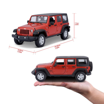 Jeep Wrangler Unlimited 2015 1/24 orange