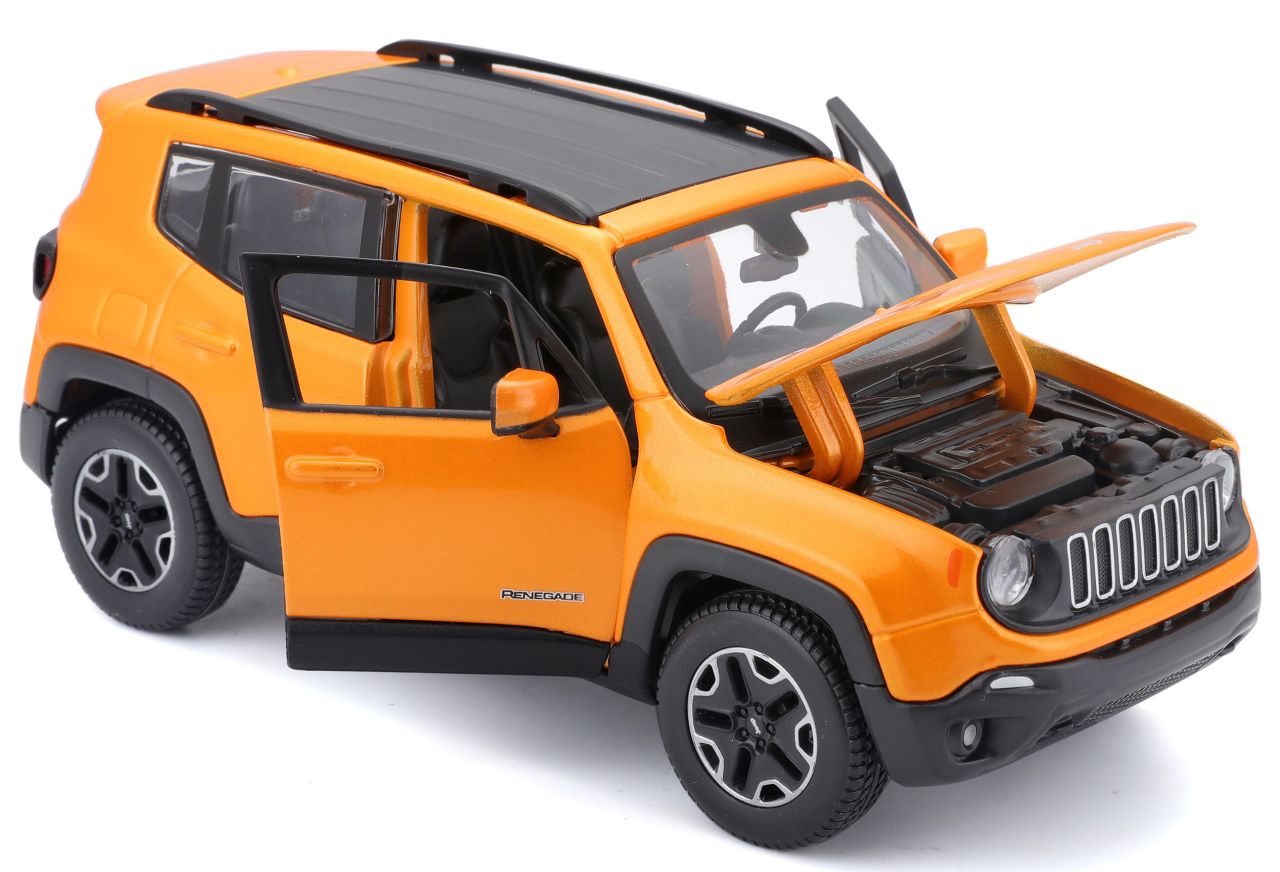 Jeep Renegade orange 1/24