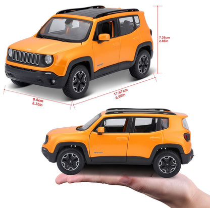 Jeep Renegade orange 1/24