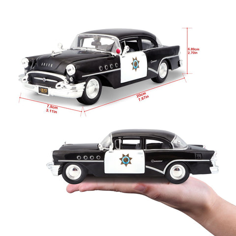 Buick Century 1955 1/24 schwarz