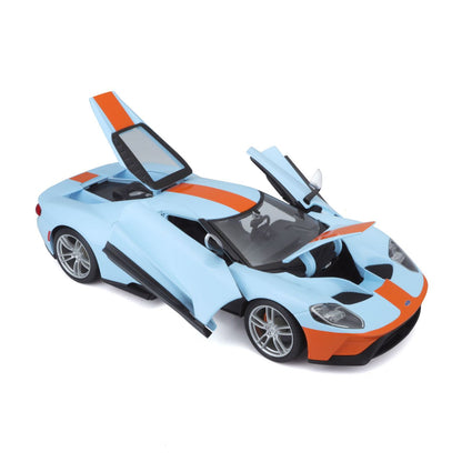 Ford GT 2017 orange/blau 1/18