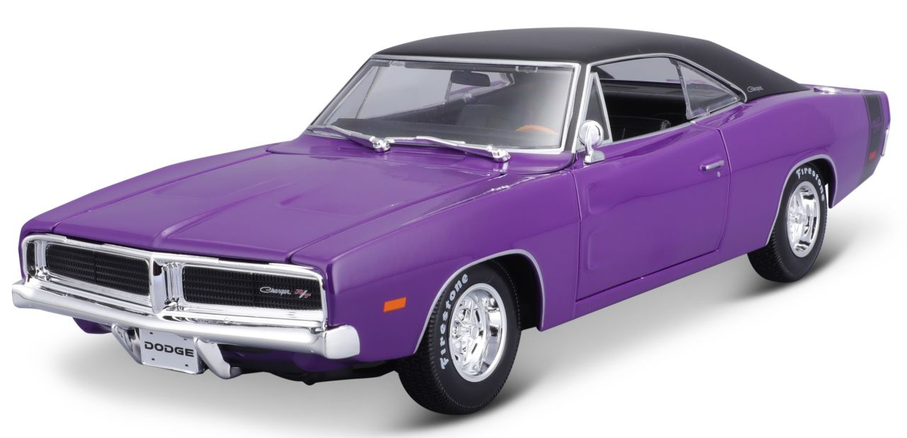 Dodge Charger R/T 1969 1/18 violett