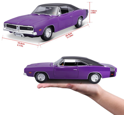 Dodge Charger R/T 1969 1/18 violett