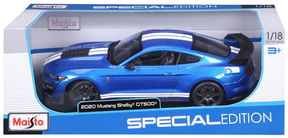 Ford Mustang Shelby GT500 2020 1/18 blau