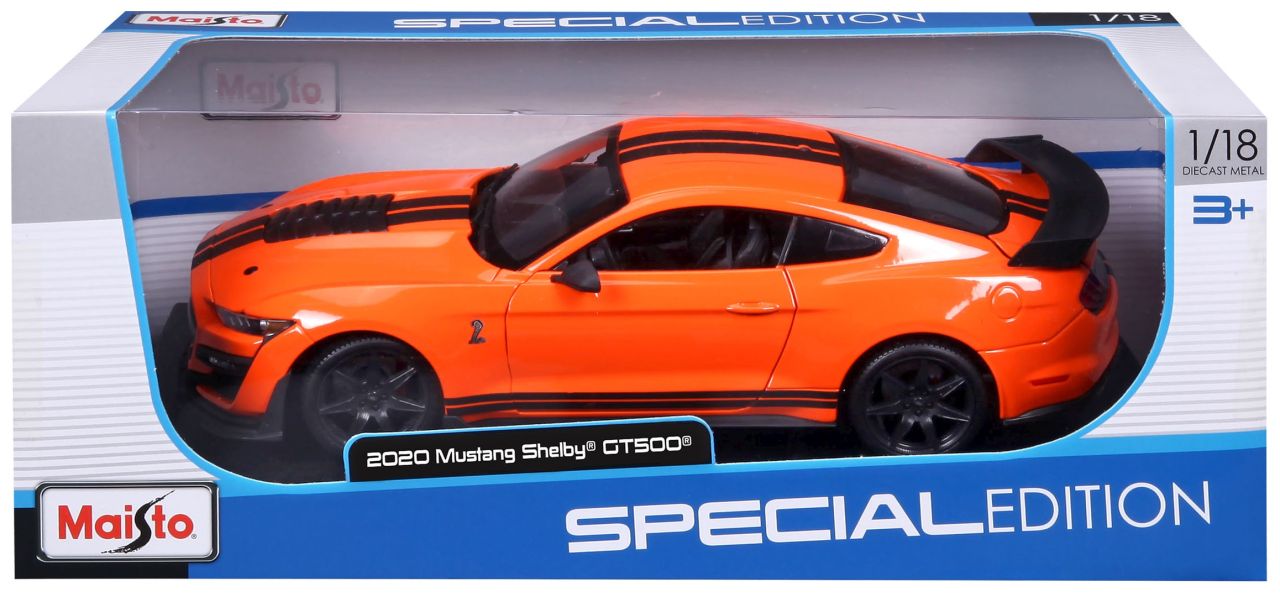 Ford Mustang Shelby GT500 2020 1/18 orange