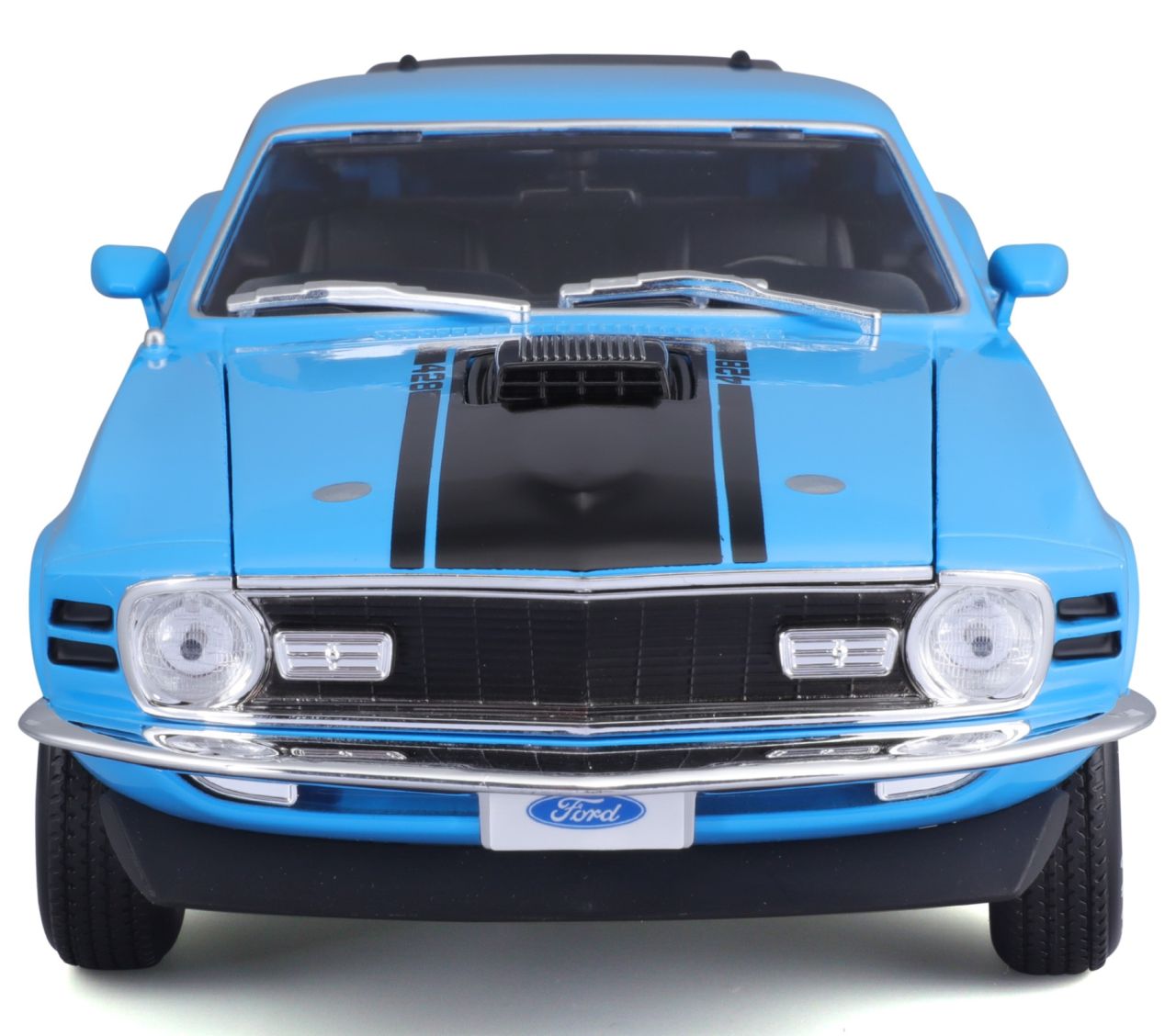 Ford Mustang Mach 1 1970 1/18 blau