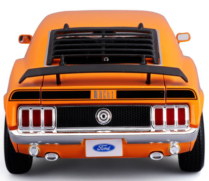 Ford Mustang Mach 1 1970 1/18 orange