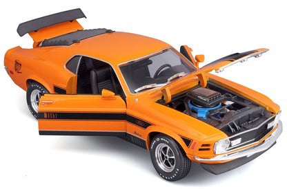 Ford Mustang Mach 1 1970 1/18 orange