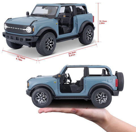 Ford Bronco Badlands 2021 1/18 blau