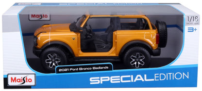 Ford Bronco Badlands 2021 1/18 orange