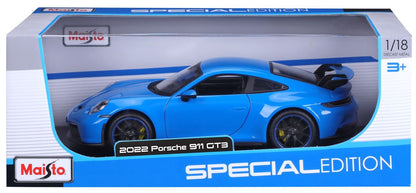 Porsche 911 GT3 2022 1/18 blau